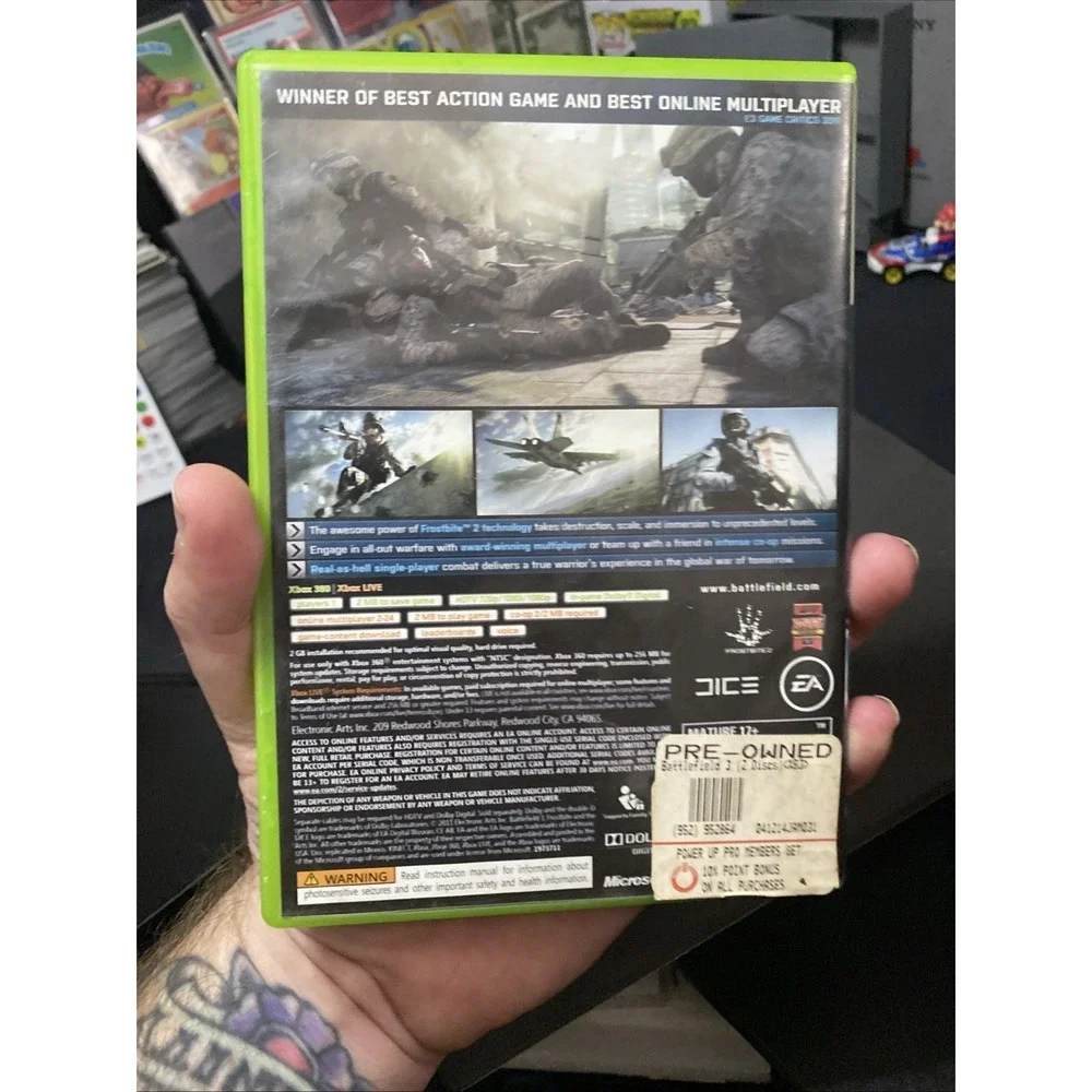 Battlefield 3 (Xbox 360) Preowned 2 Discs